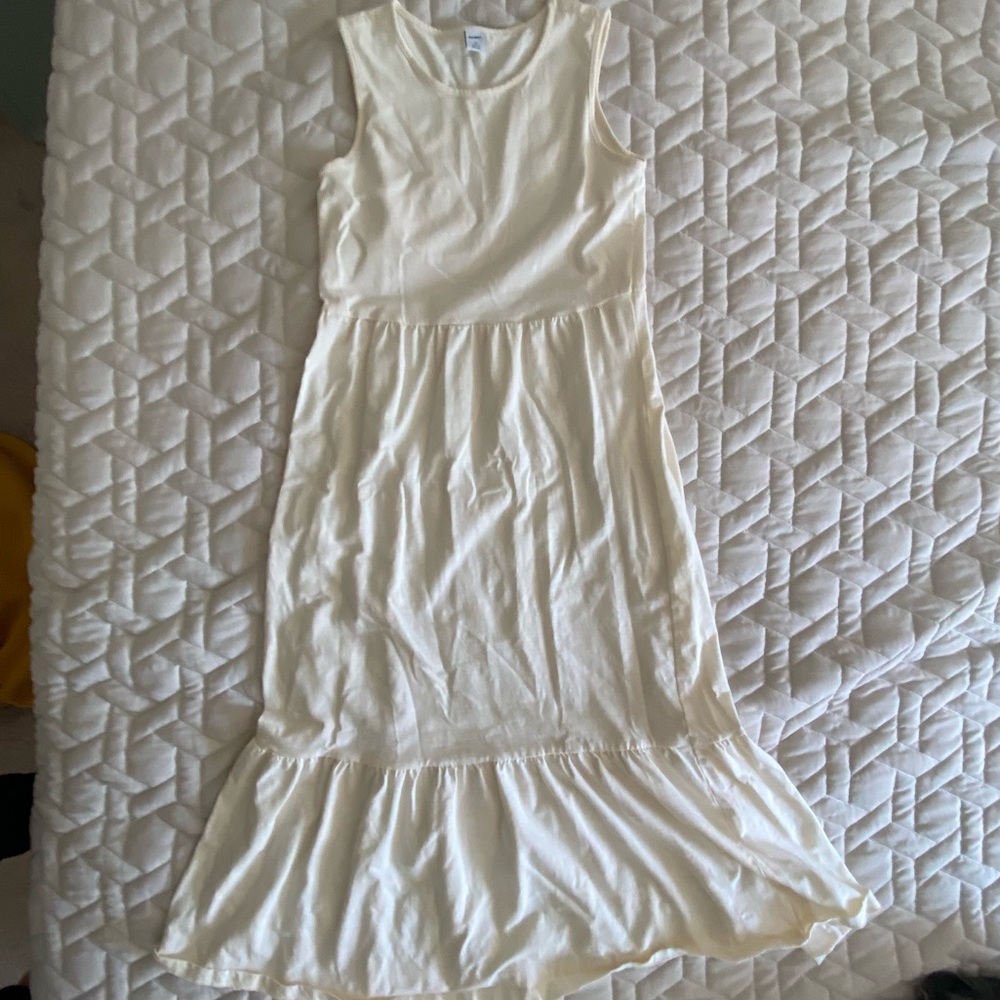 OLD NAVY | ruffle midi dress